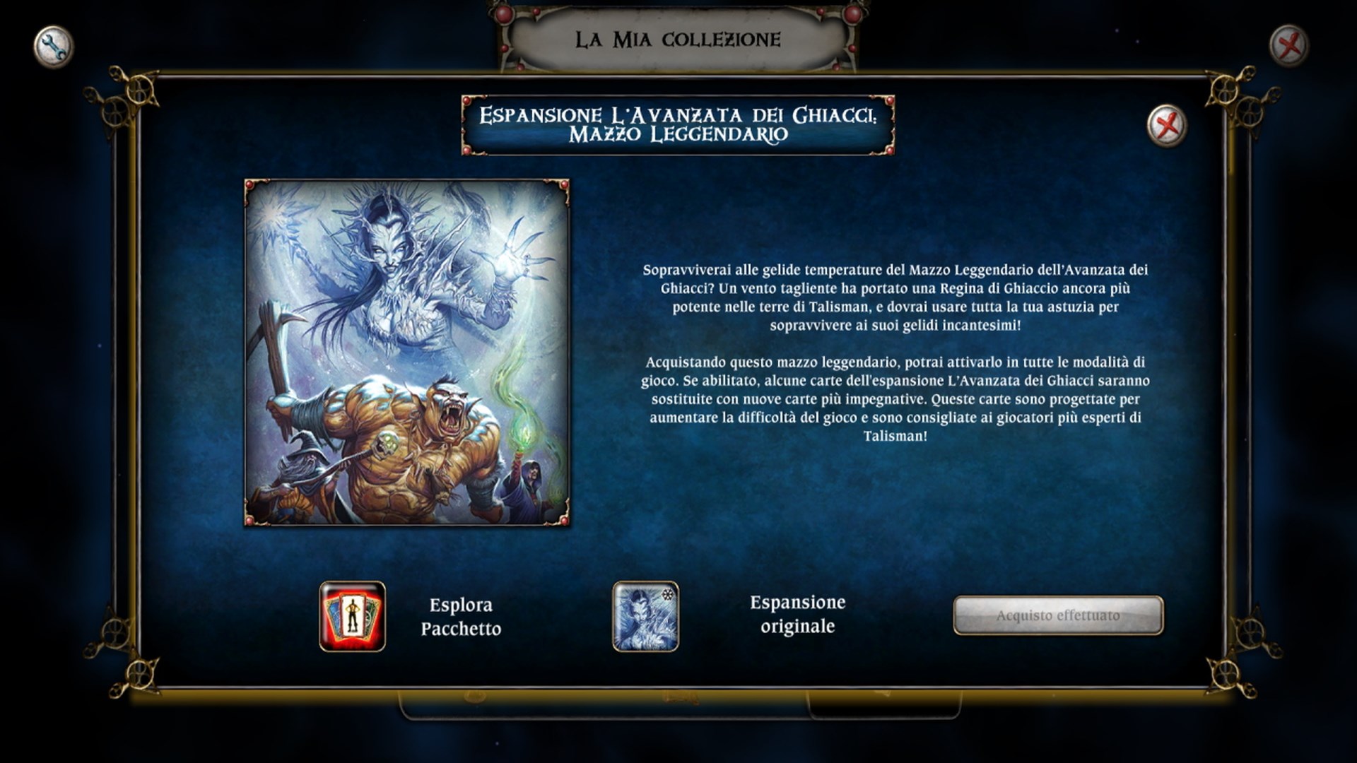 Talisman - The Frostmarch Expansion: Legendary Deck | Xbox | Chiave | Privato