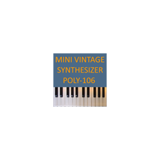 Mini Vintage Synthesizer Poly-106