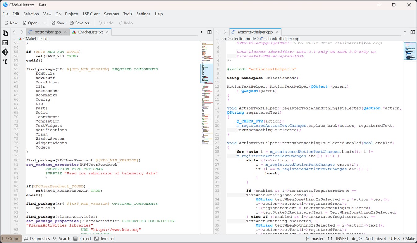 #2. Kate (Windows) 作者: KDE e.V.