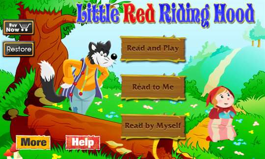 Little Red Riding Hood Lite screenshot 1