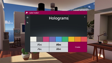 Holograms Screenshot