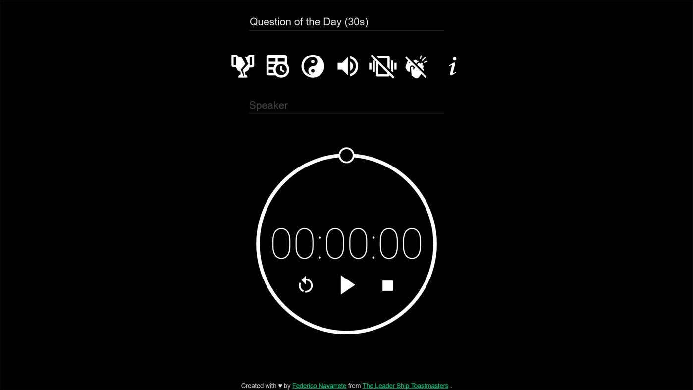 #9. Toastmasters Timer Pro (Windows) By: FANMixco