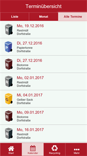 Landkreis Ansbach Abfall-App screenshot 3