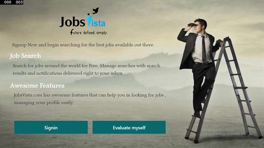 Jobs Vista screenshot 2
