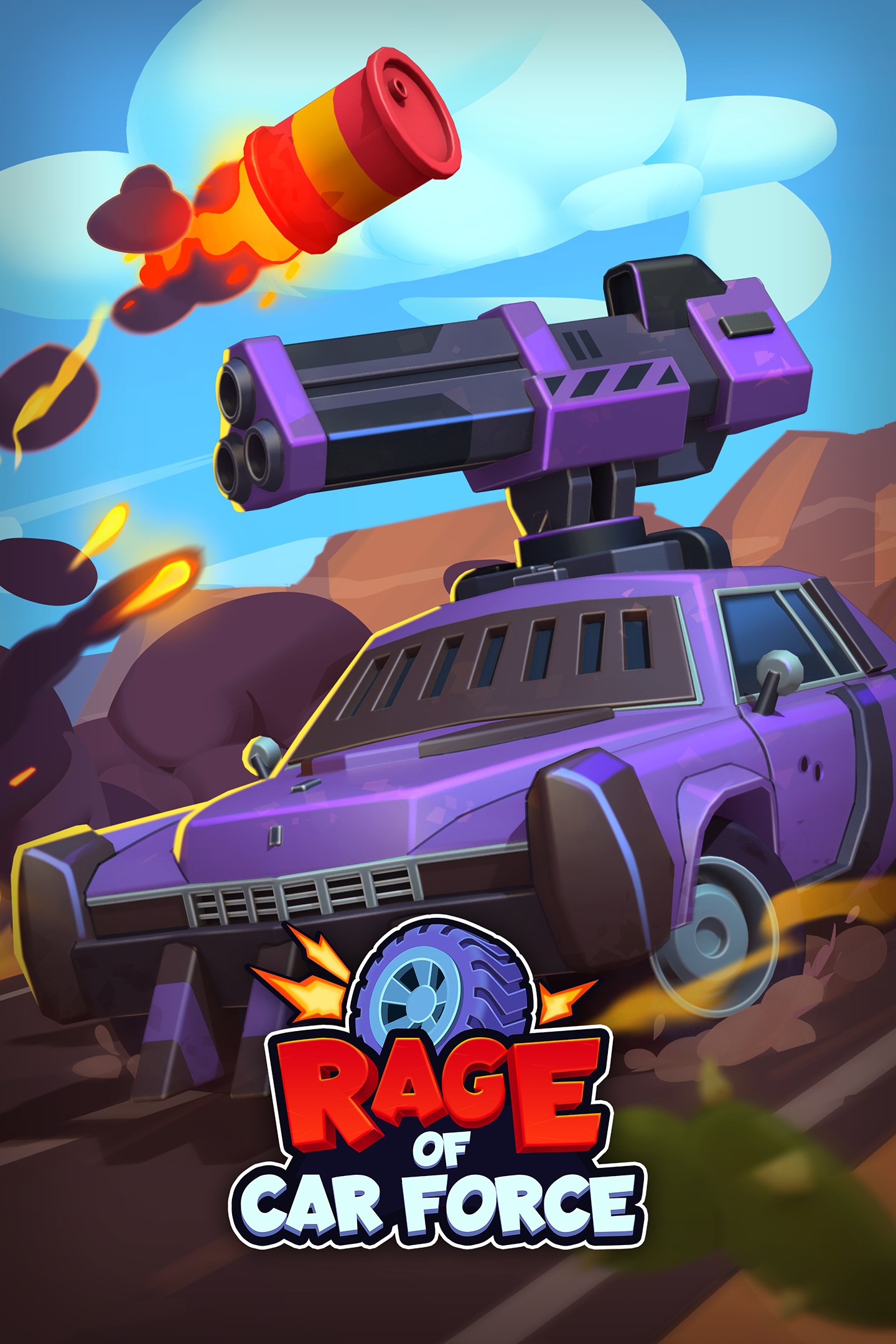 Купить ключ дешево Rage of Car Force. Онлайн Шутер (Mobile)