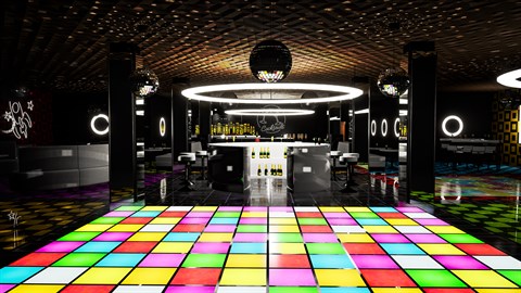 Hotel Renovator - Disco Room & Furniture Set