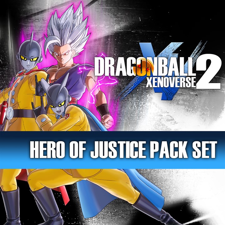 DRAGON BALL XENOVERSE 2 - HERO OF JUSTICE PACK SET