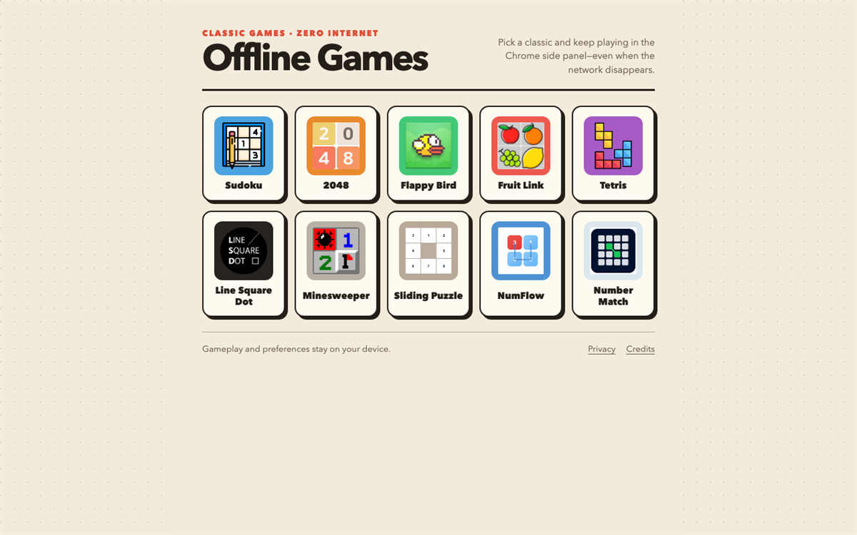 Offline Games - Classic Game Collection