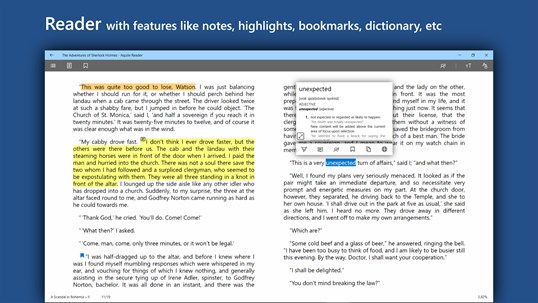 Aquile Reader - Modern ebook reader screenshot 2