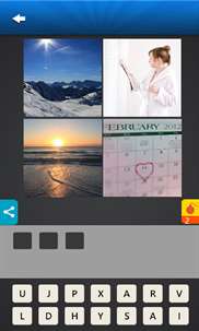 Guess the word ~ 1 word four pics screenshot 5