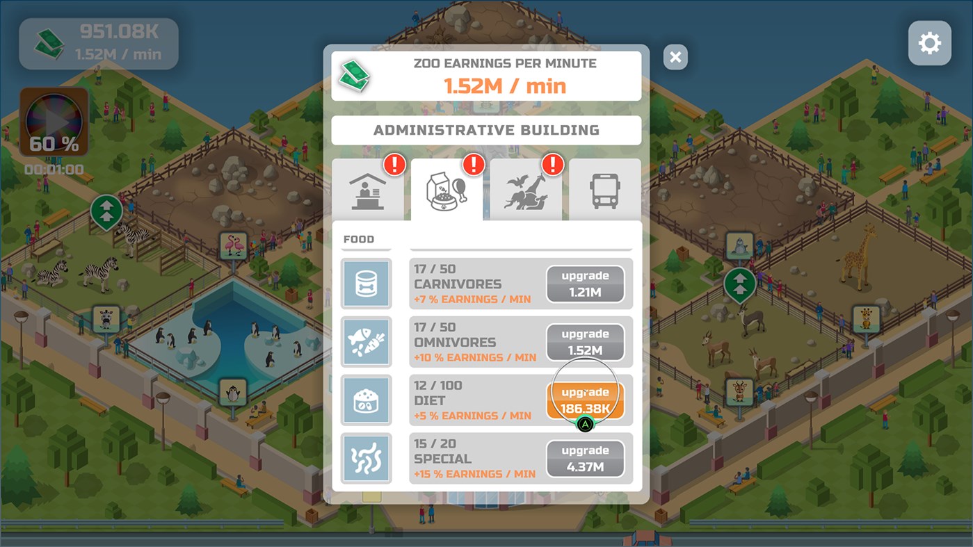 #3. Idle Zoo Park (Xbox) Por: Ocean Media