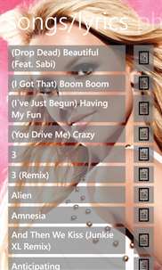 Britney Spears Music screenshot 3