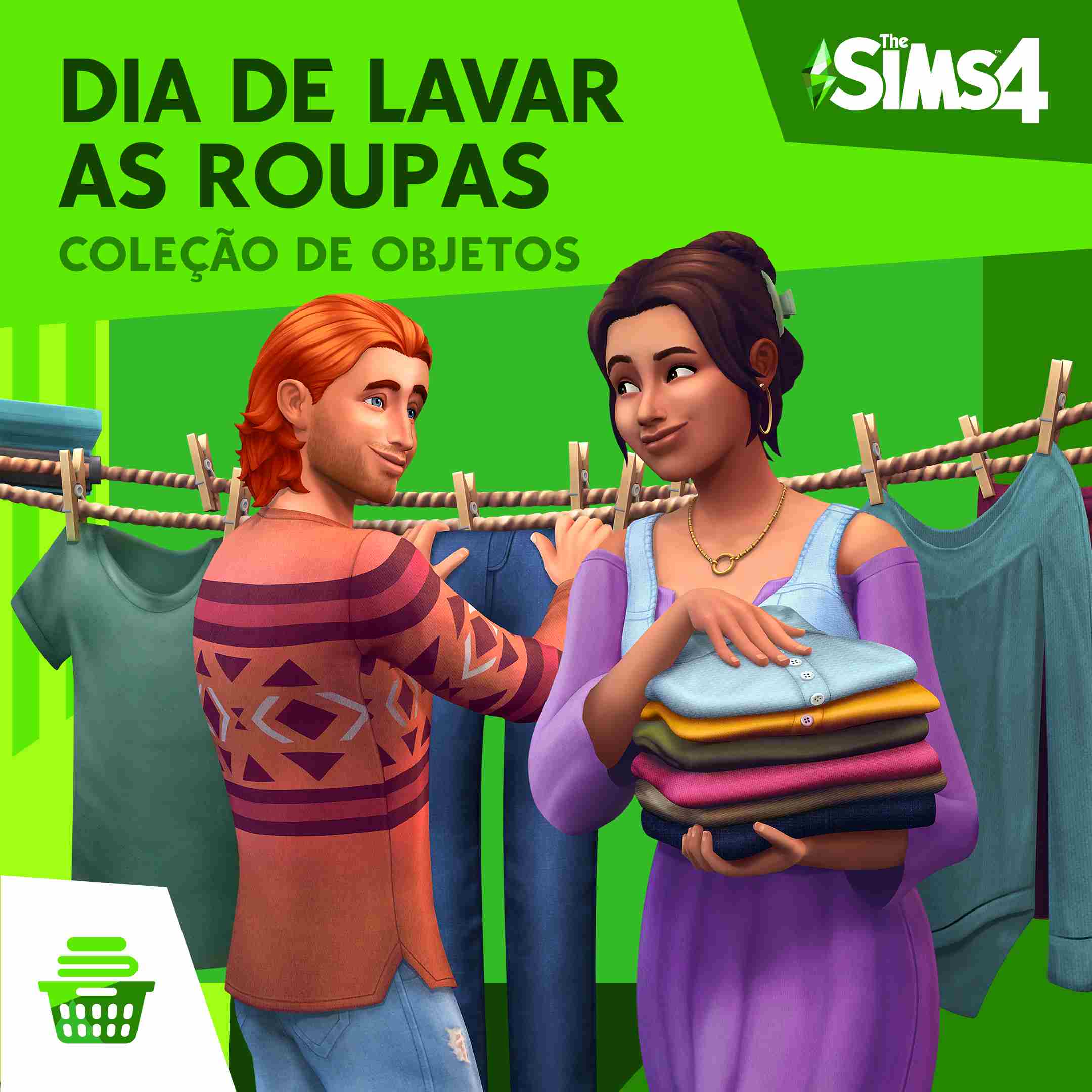 The Sims™ 4 Dia de Lavar as Roupas Coleção de Objetos