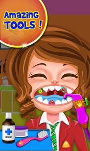 Plastic Surgery Dentist - free kids games screenshot 3