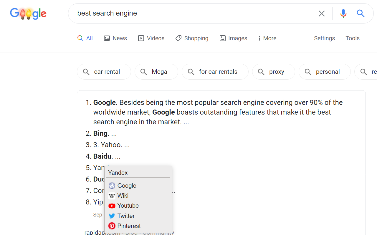 Smart Search