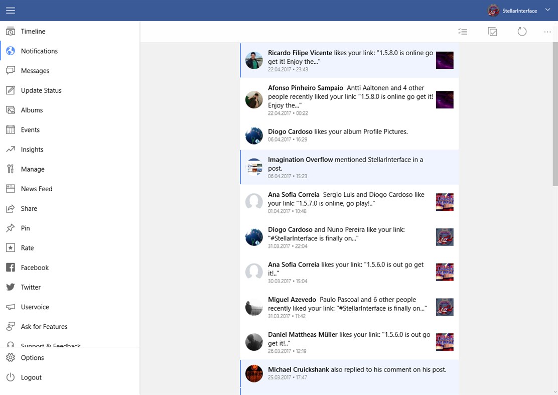 #2. Social Page Manager (Windows) By: ImaginationOverflow Studio