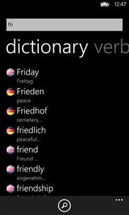 German English Dictionary+ screenshot 5
