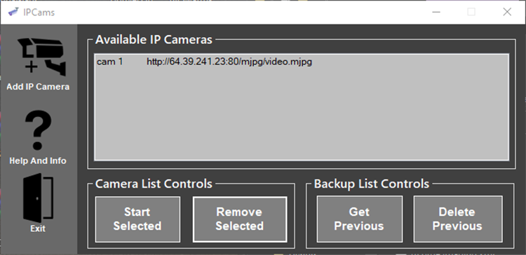 IP Cams - PC - (Windows)