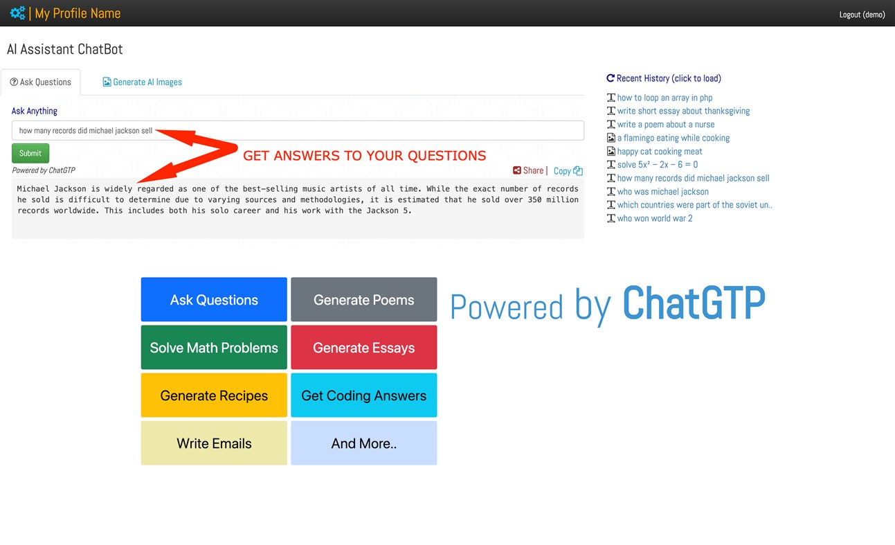 #1. AI Chatbot Assistant (Windows) Με: IW Technologies LLC