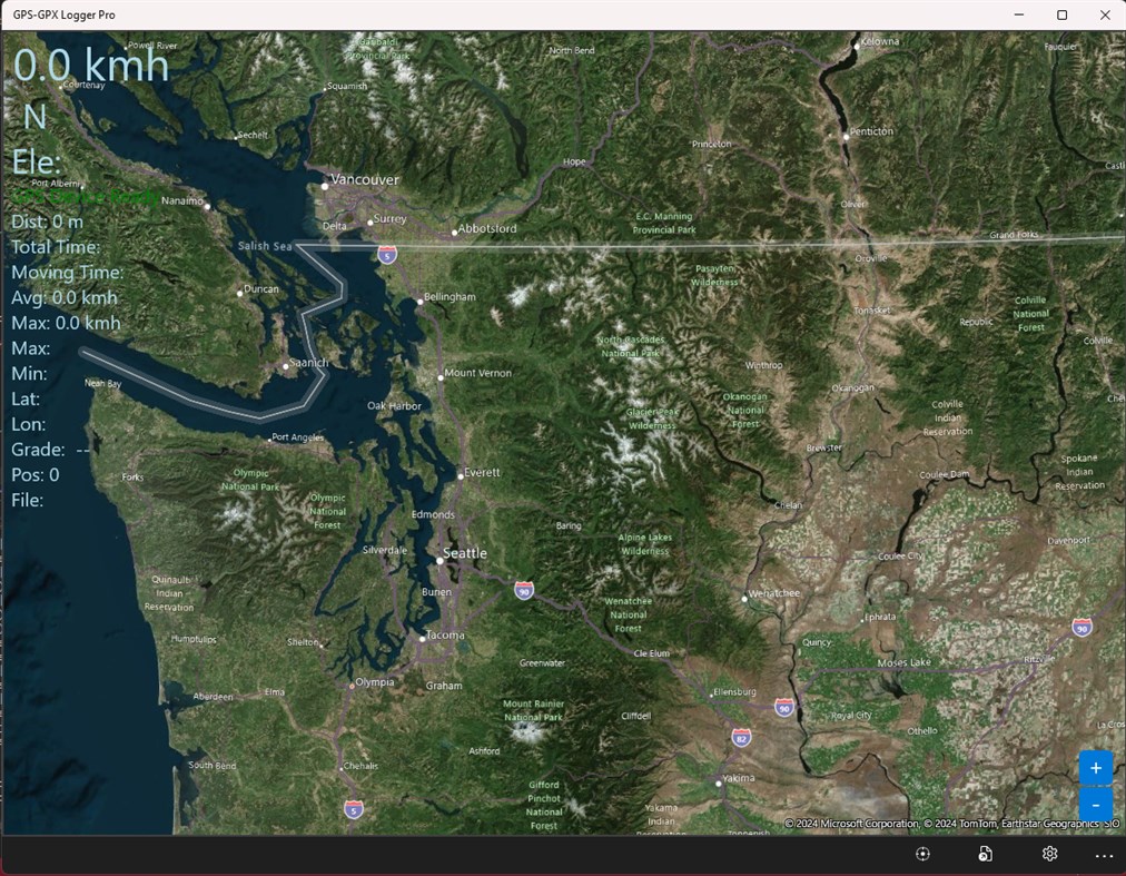#2. GPS-GPX Logger Pro (Windows) Bởi: Ben Byer