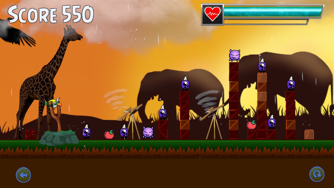 #5. Hungry Birds (Xbox) Af: PJ Software Studios