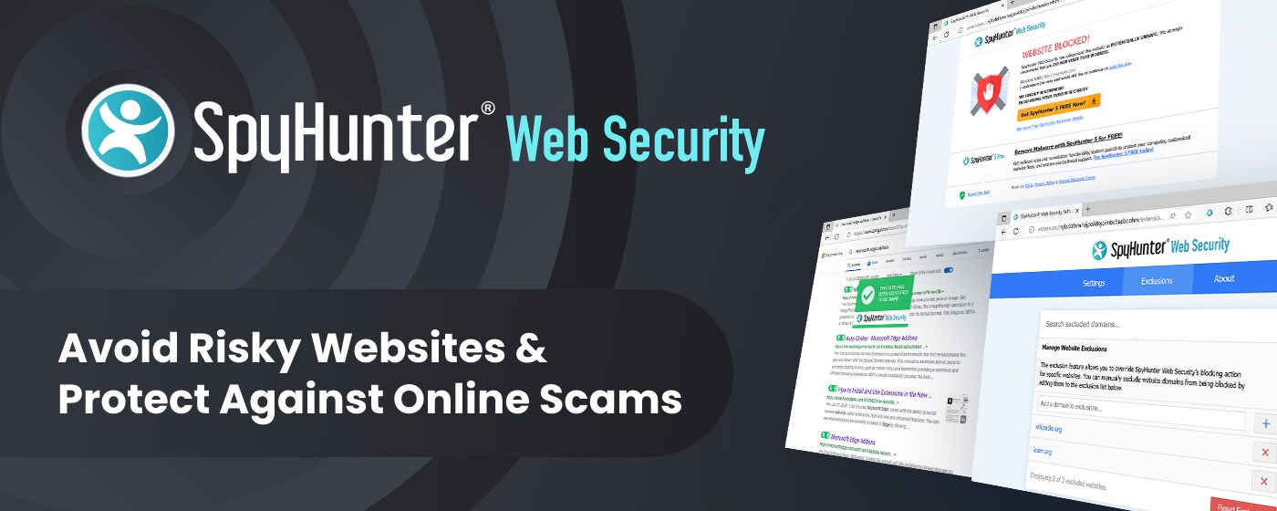 SpyHunter® Web Security marquee promo image