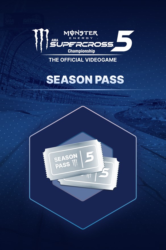 Monster Energy Supercross 5 - Season Pass Xbox Series X|S and Xbox One cover art