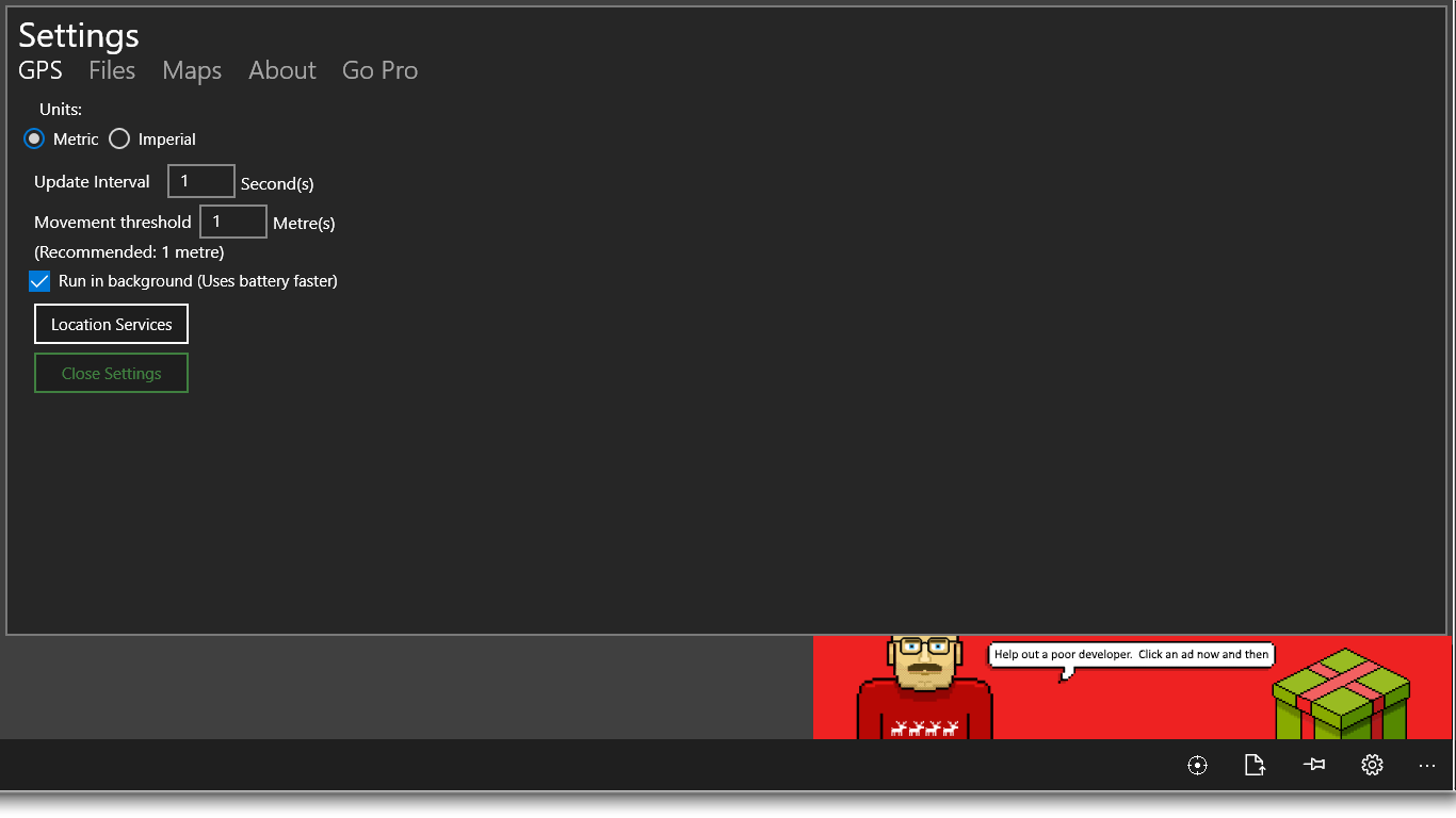 GPSGPX Logger for Windows 10