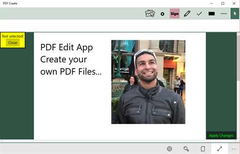 PDF Create Screenshots 1