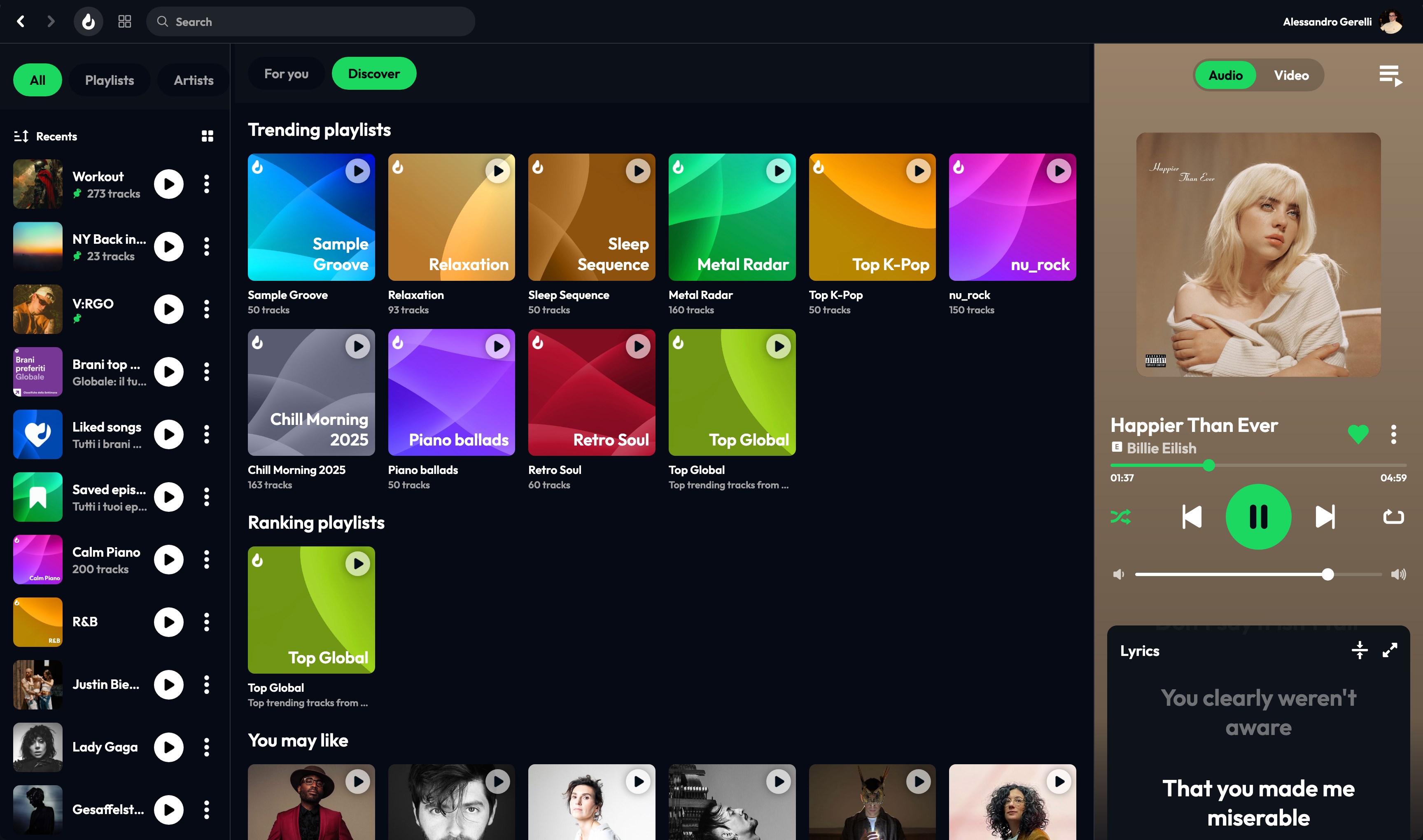 Lyra Music screenshot