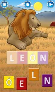 First Spanish Words: Learning Animals screenshot 1