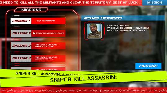Sniper Kill Assassin screenshot 2