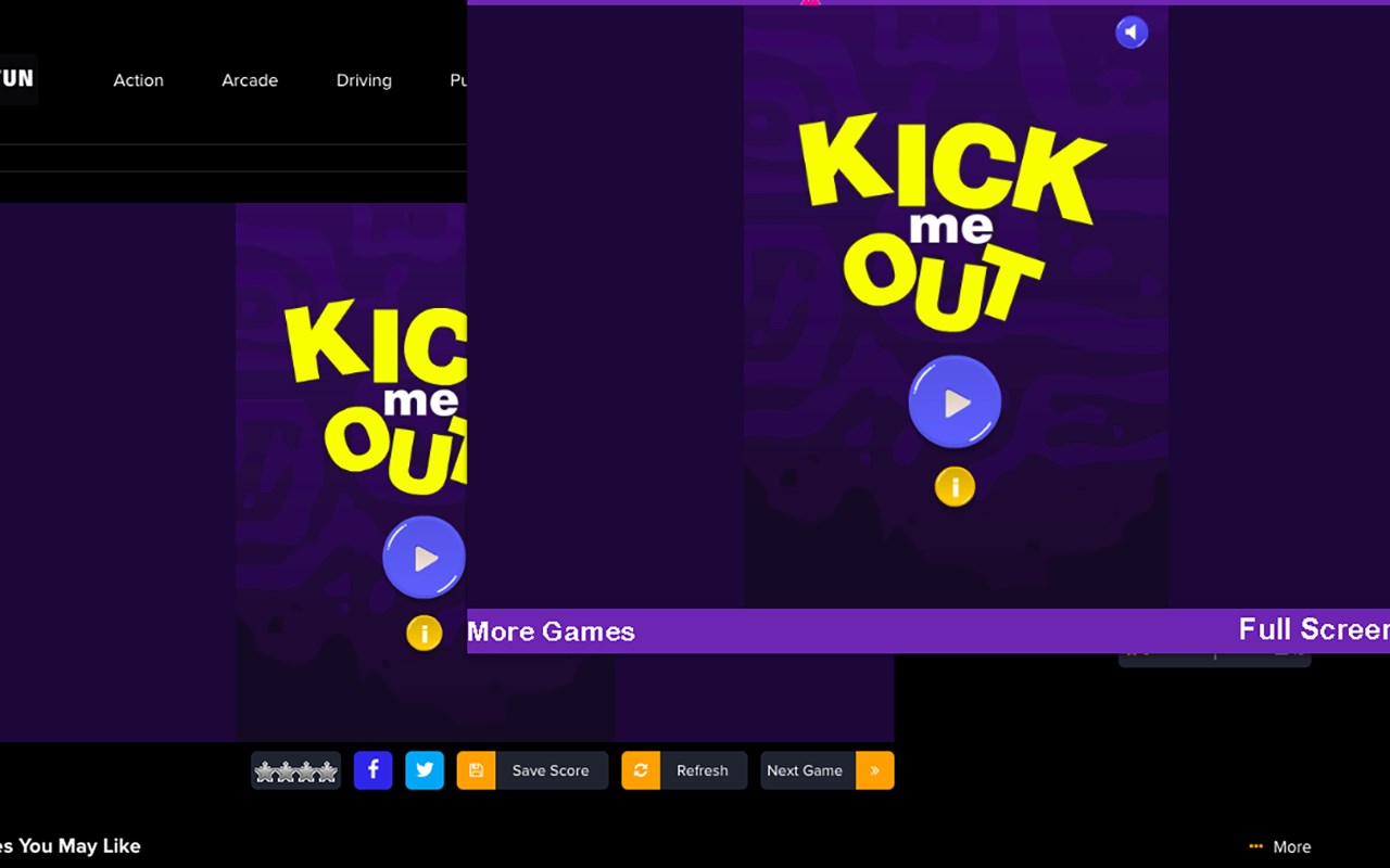 Kick Me Out - Html5 Game