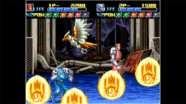ACA NEOGEO ROBO ARMY screenshot 1