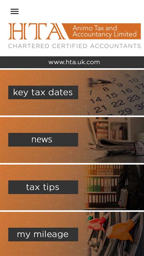 HTA Tax App Screenshots 1