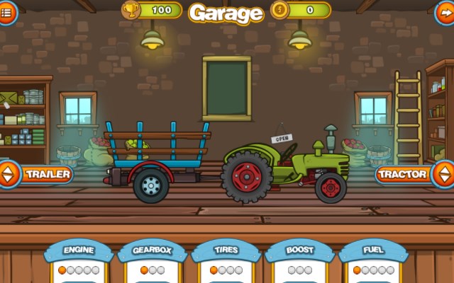 Tractor Delivery Game