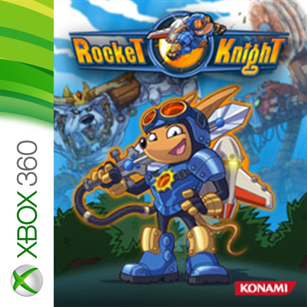 Rocket Knight® cover art (full size)