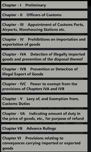 Customs Act & Rules - 1962 screenshot 7