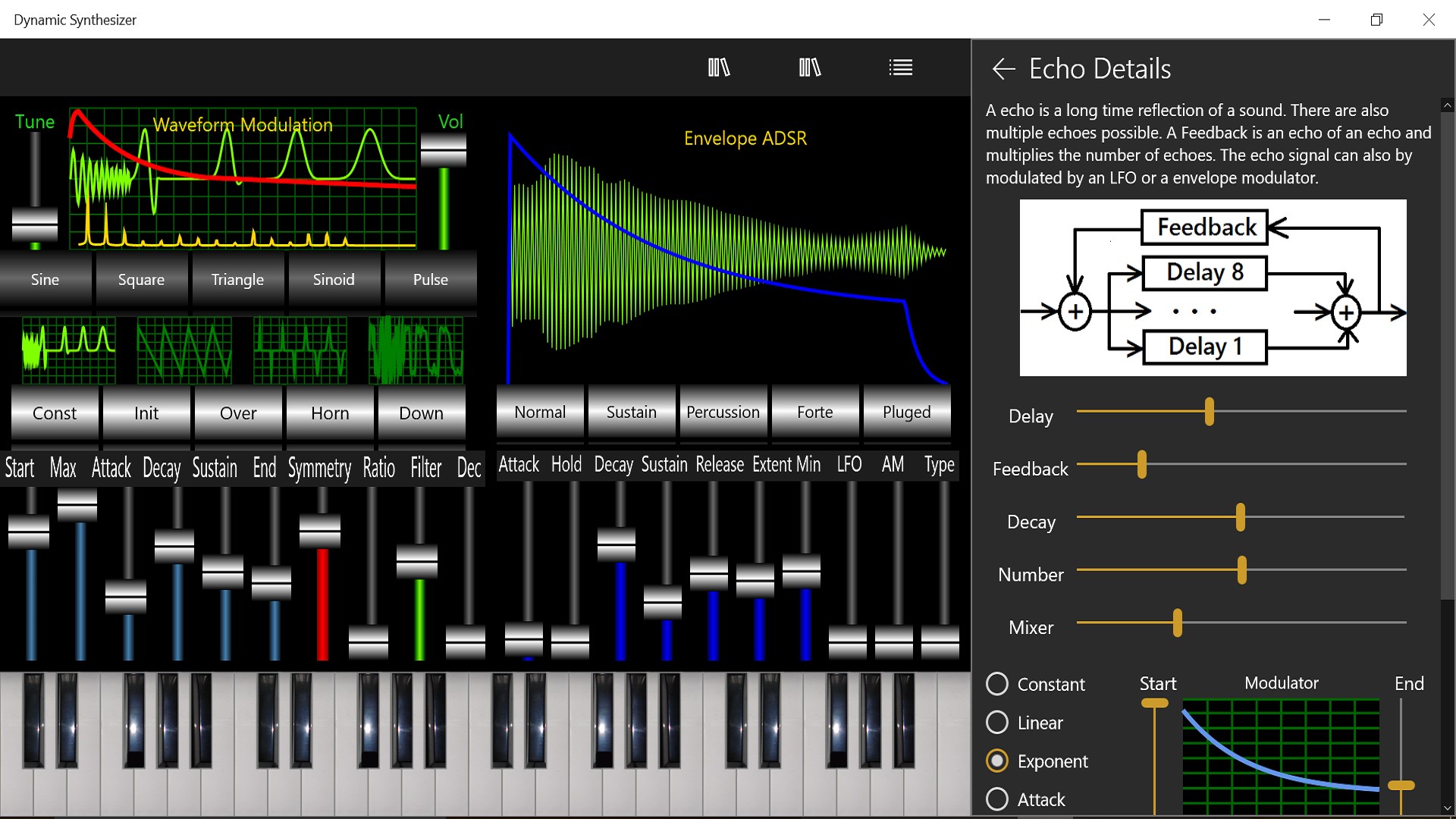 Dynamic Synthesizer for Windows 10