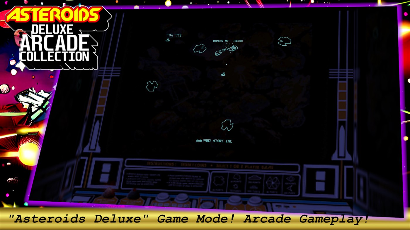 #7. Asteroids Deluxe Arcade Collection (Windows) 来自: LLS Games