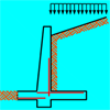 CANTILEVER RETAINING WALL-ACI (S.I. & U.S. Units)