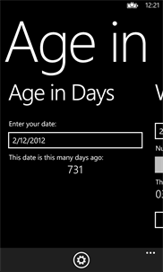 Age In Days screenshot 1