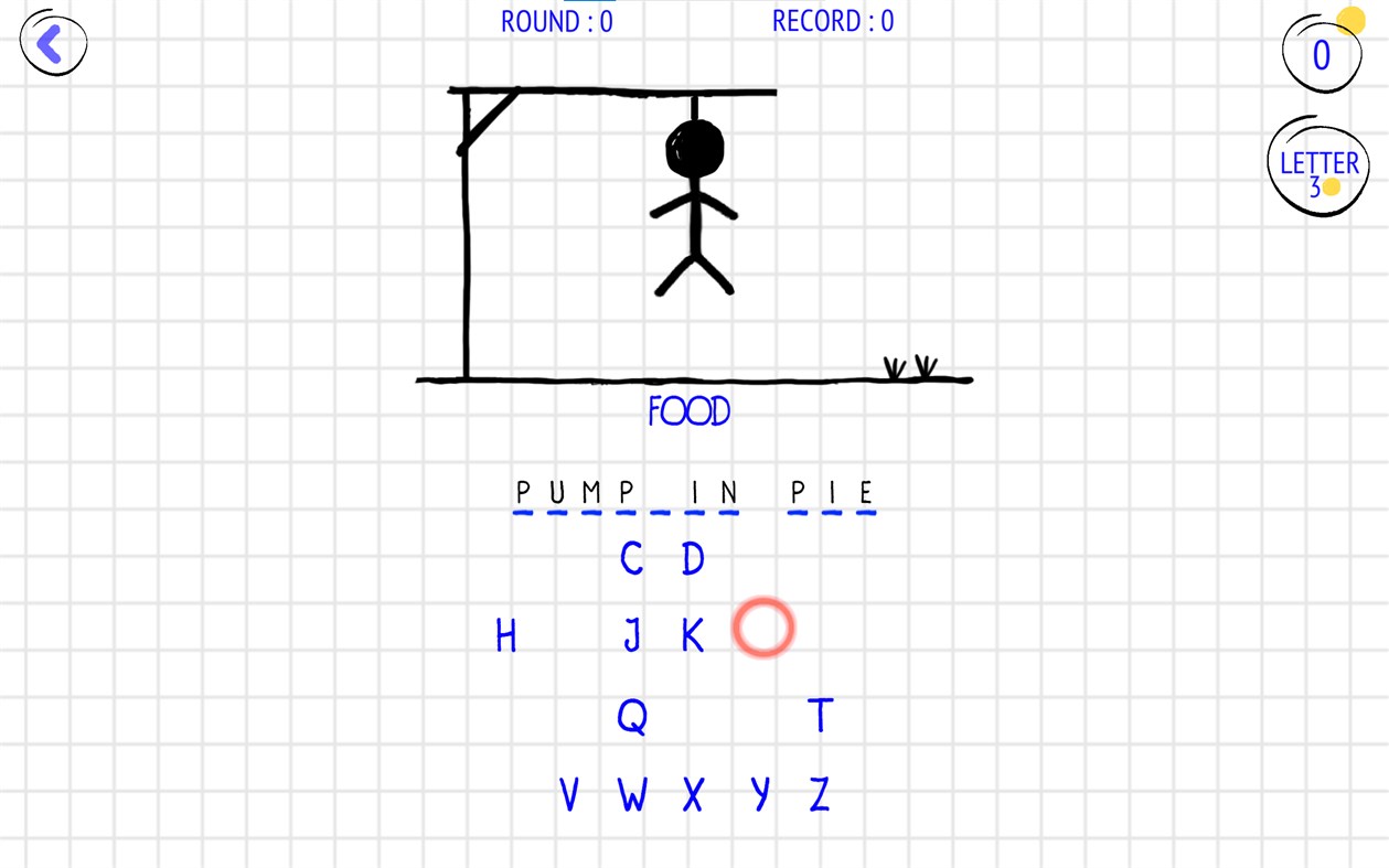 #4. Hangman Ultimate - PC & XBOX (Windows) By: NovaSoftwares