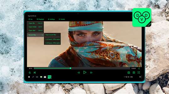 Player for DVD's Lite screenshot 1
