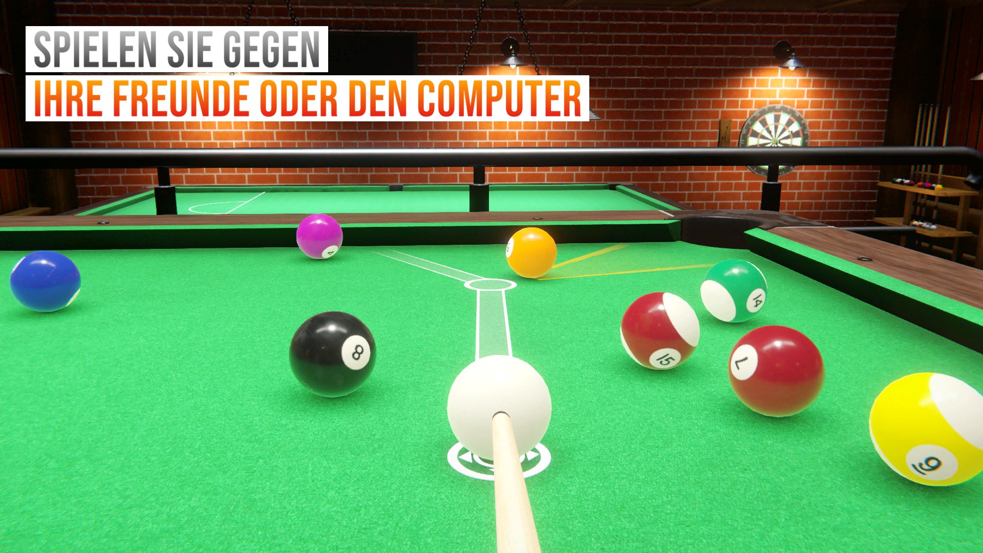 Cue Billiard Club 8 Ball Pool Snooker Beziehen Microsoft Store De De