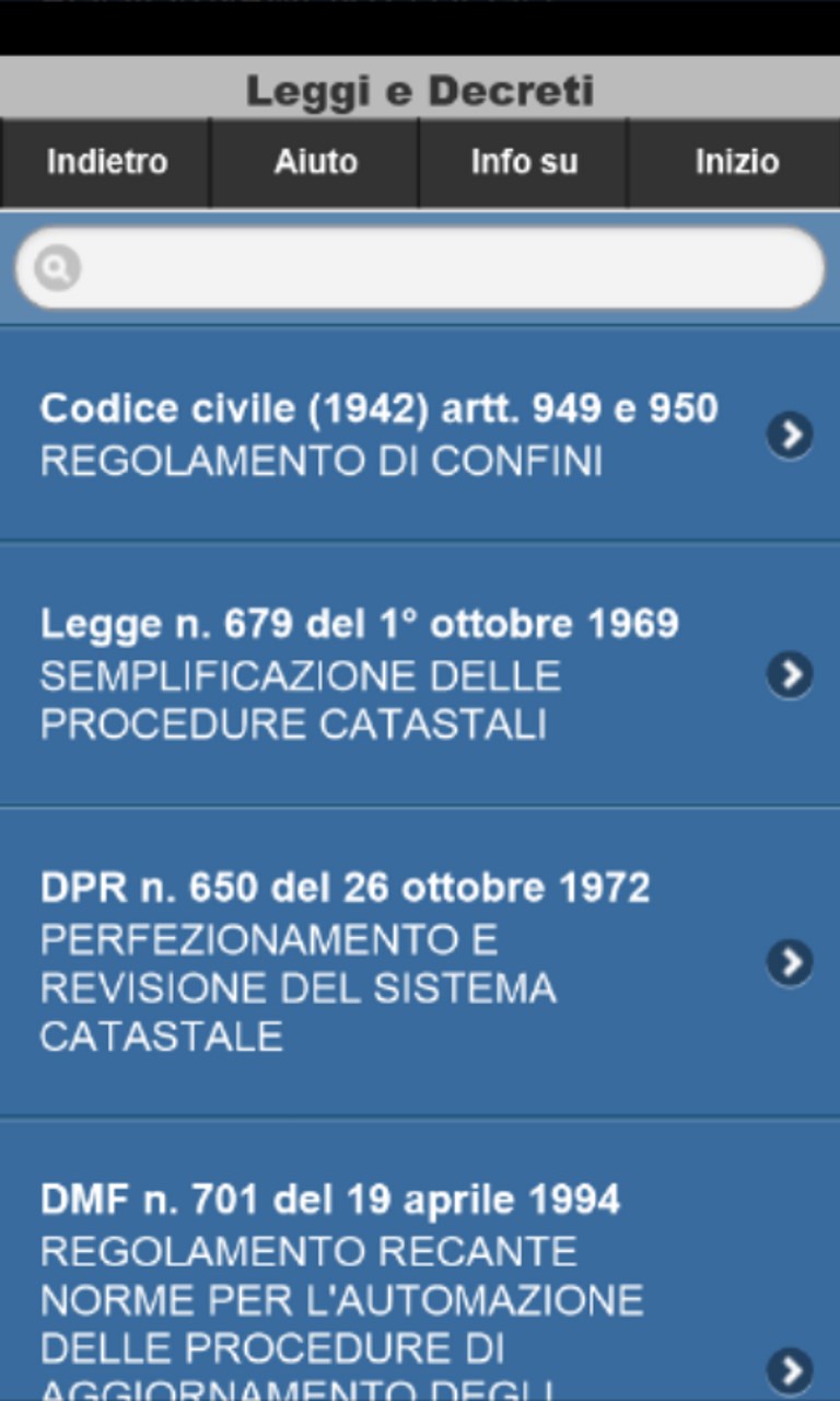 Screenshot 2 TapP Norma Catasto Terreni windows