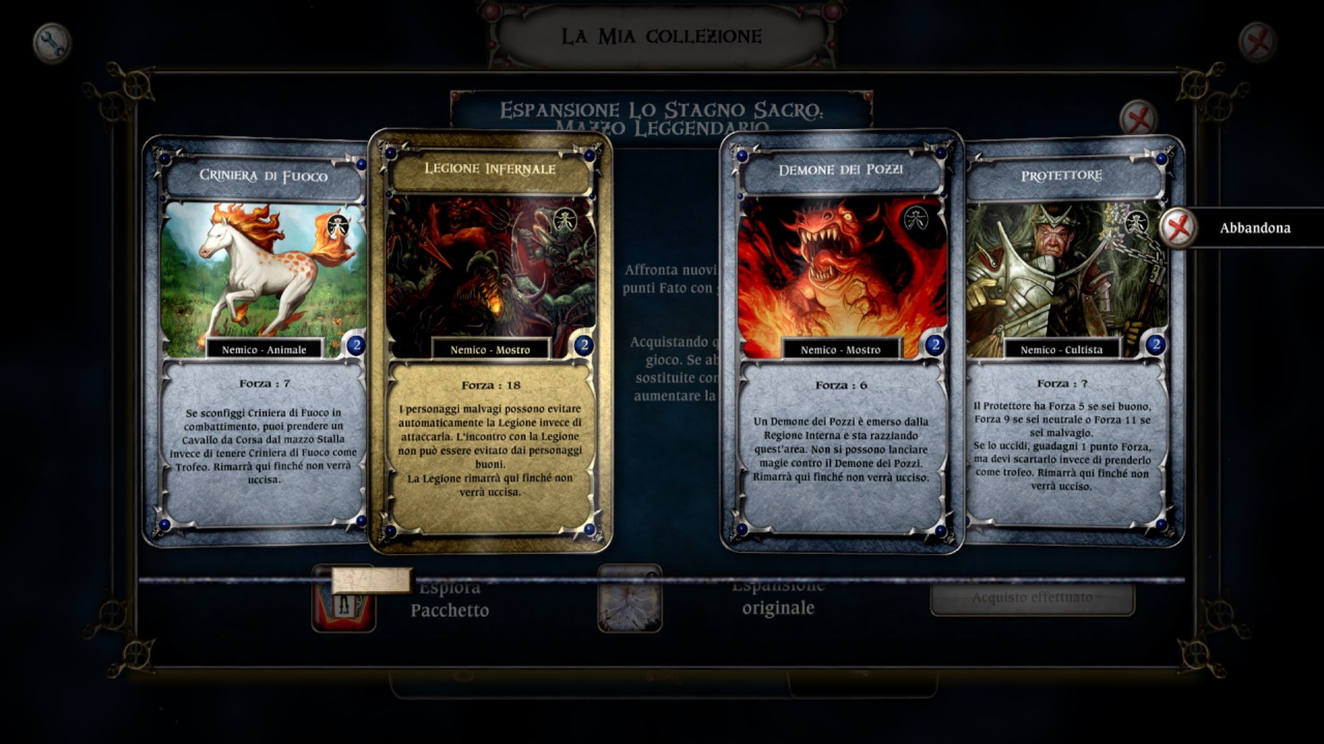 Talisman - The Sacred Pool Expansion: Legendary Deck | Xbox | Chiave | Privato