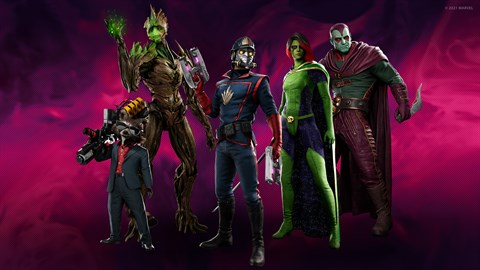 Marvel's Guardians of the Galaxy - Paquete de atuendos Guardianes del pasado
