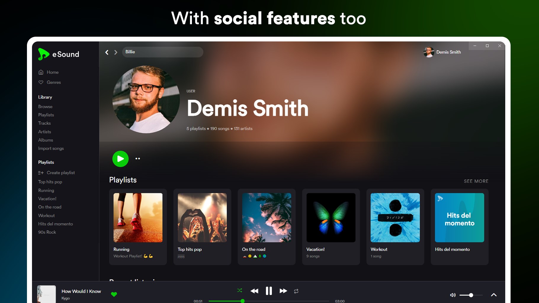 eSound Music screenshot