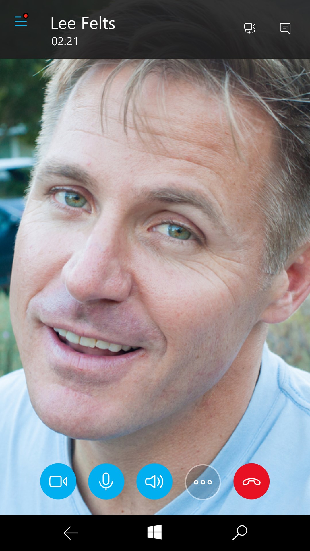 Führe persönliche Gespräche in einem Videoanruf